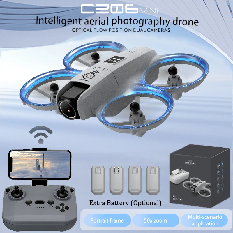 Rc Helicopter Electric - CZ06 ミニ RC クアッドコプター ドローン -