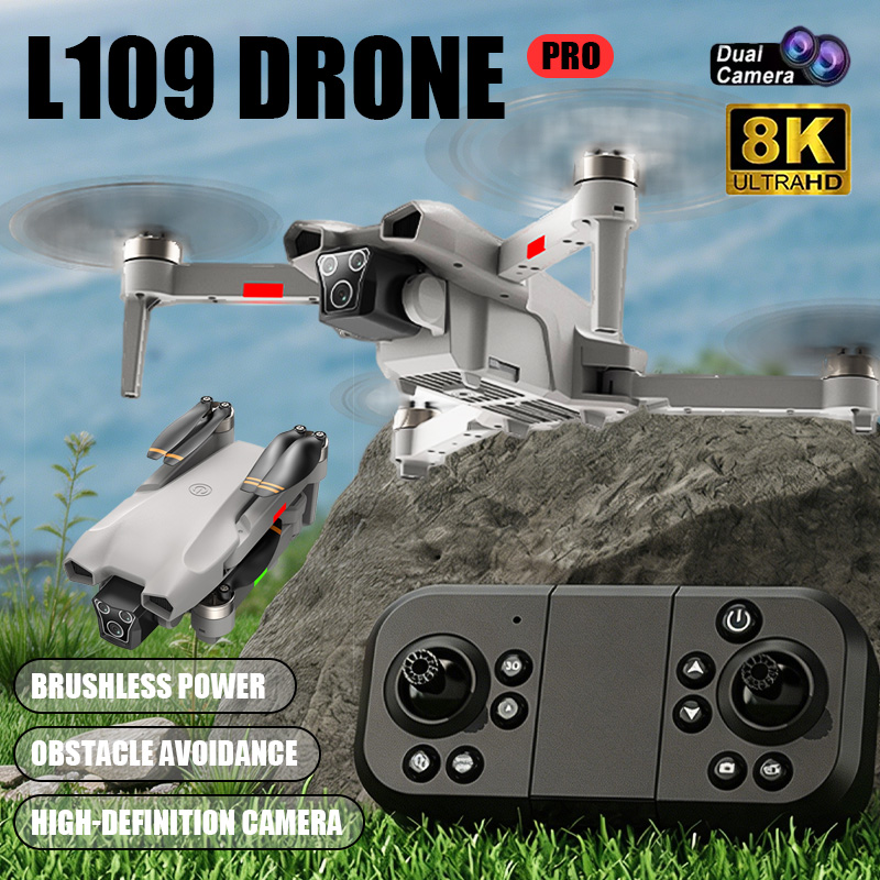 Rc Helicopter Electric - 新型ホットL017プロドローン ブラシレス 3Dロール 360 ° 折りたたみ式クアッドコプター
