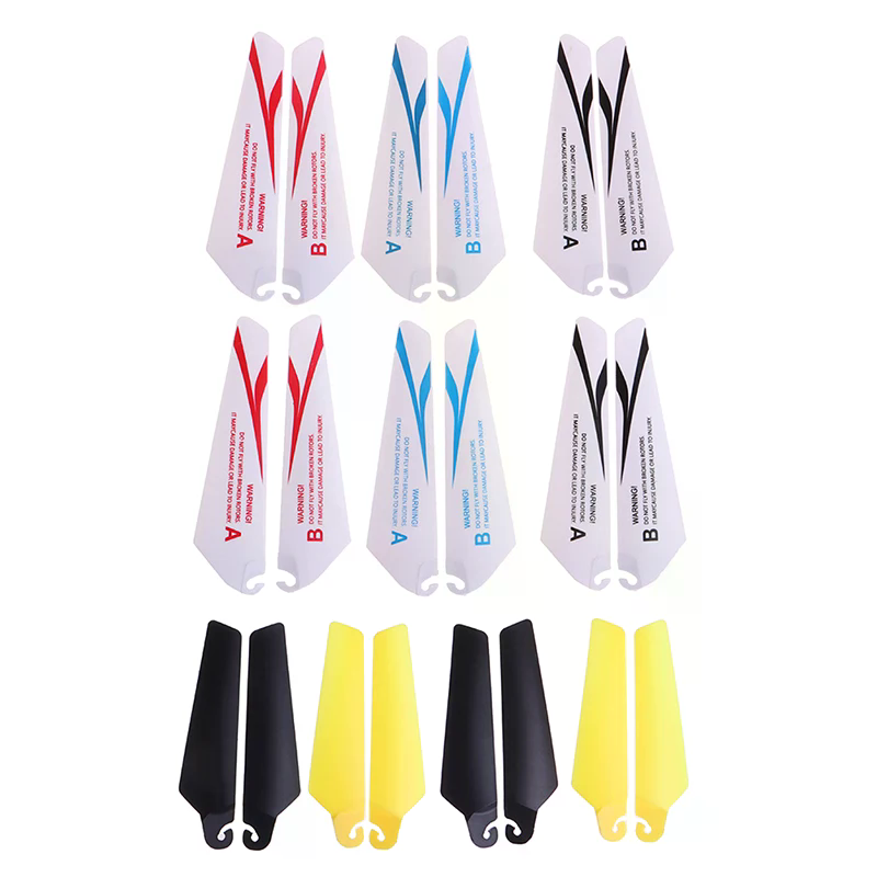 4 個 7.2/9 センチメートルスペアブレードファン小道具 - Rc Helicopter Coaxial のレビューと価格