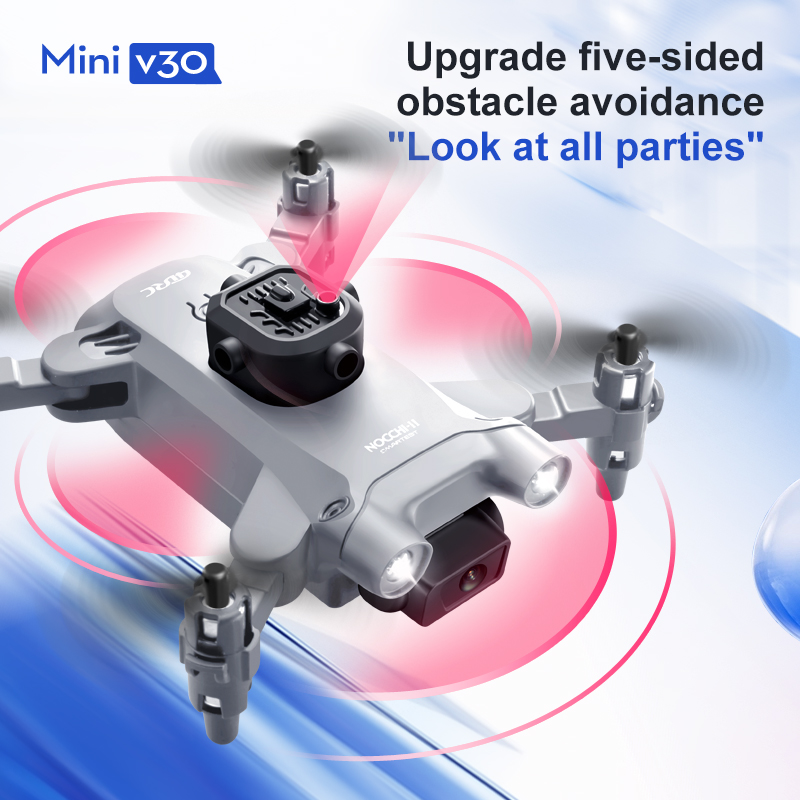 ミニ V30 WiFi FPV ドローン 4K HD デュア - Rc Helicopter Electric のレビューと価格