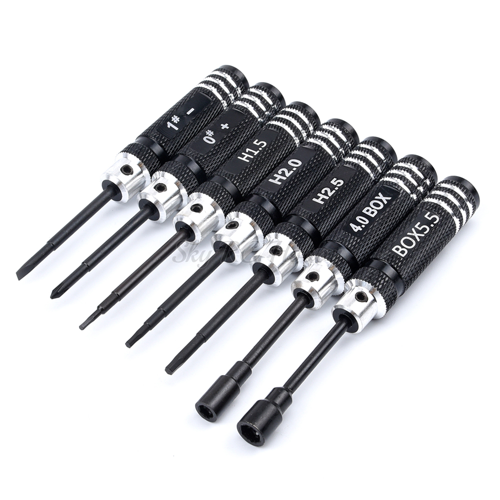 7ピース/セット0/1/1.5/2/2.5/4/5。5ミリメ - Rc Helicopter Tool Kit のレビューと価格