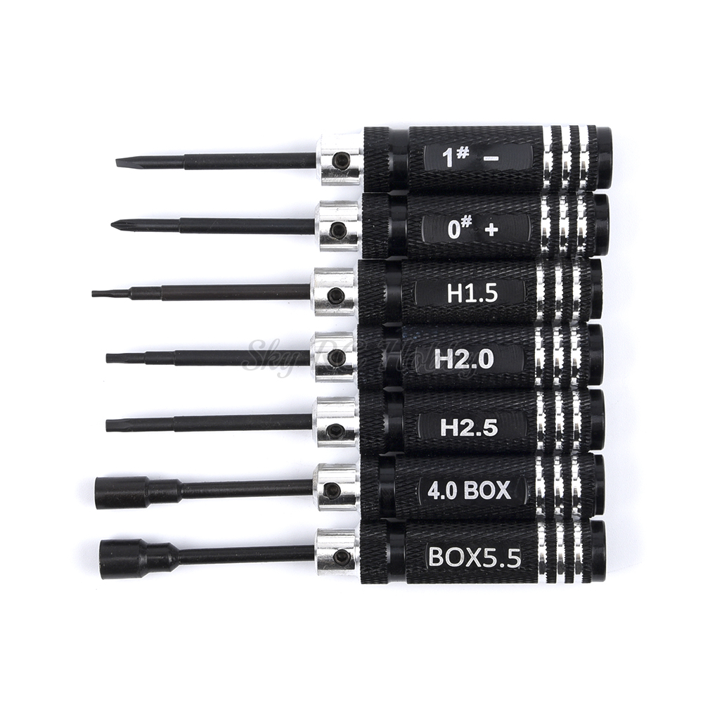 7ピース/セット0/1/1.5/2/2.5/4/5。5ミリメ - Rc Helicopter Tool Kit のレビューと価格