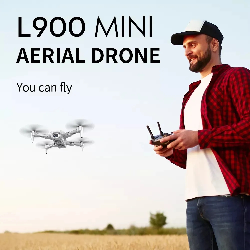 折りたたみ式ブラシレスドローンl900プロ,GPS, 4k, - Rc Helicopter Electric のレビューと価格
