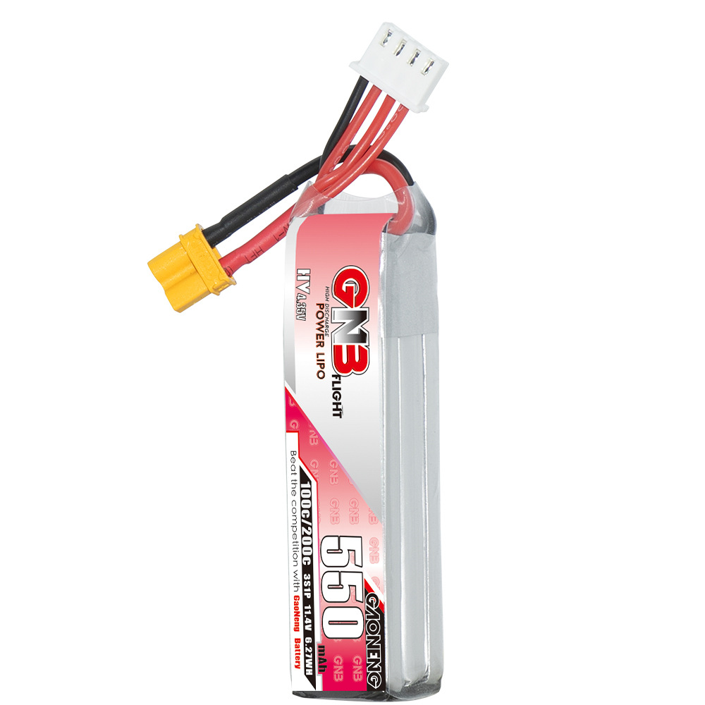 GNB HV 11.4V 550mAh 100C/200C  - Rc Helicopter Parts のレビューと価格