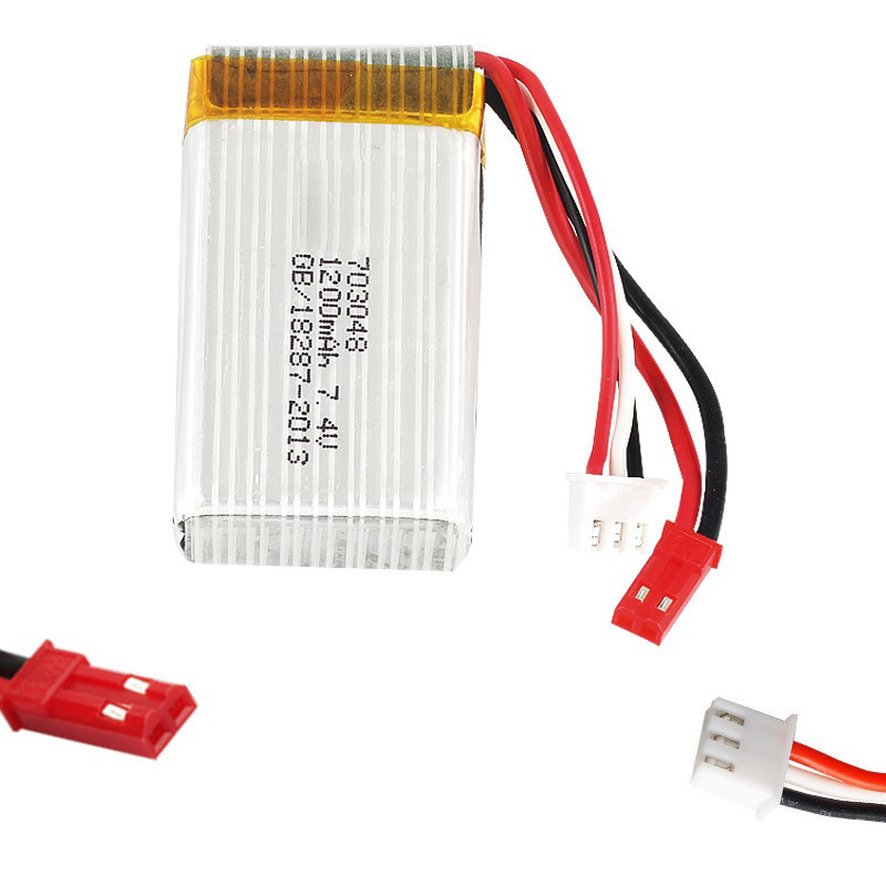 リポバッテリー 2S 7.4V 1200mAh 703048 - Rc Helicopter Parts のレビューと価格