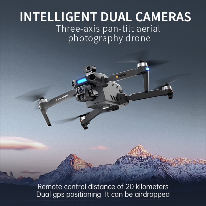 2026年新型8Kデュアルカメラドローン、5.5インチ大型ス - Rc Helicopter Electric のレビューと価格