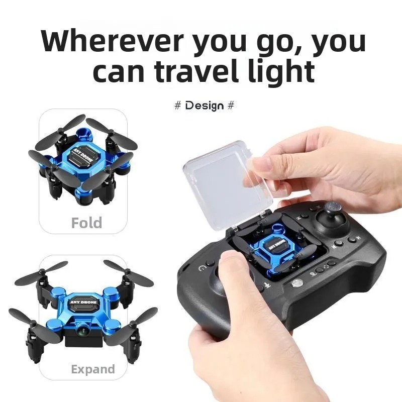 ミニ折りたたみ式蚊取りドローン、空中カメラ付き、学生・子供向 - Rc Helicopter Electric のレビューと価格