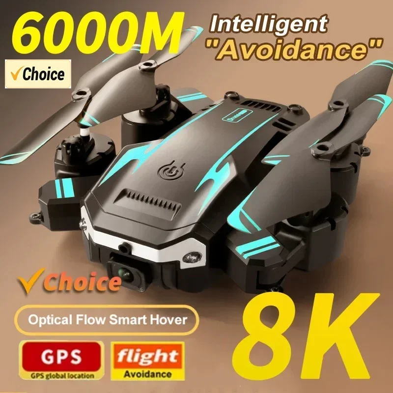 G6 Pro 8Kデュアルカメラドローン、5G GPS 5K - Rc Helicopter Case のレビューと価格