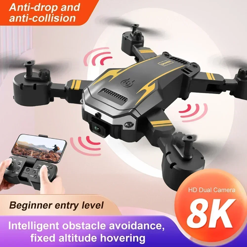 G6 Pro 8Kデュアルカメラドローン、5G GPS 5K - Rc Helicopter Case のレビューと価格