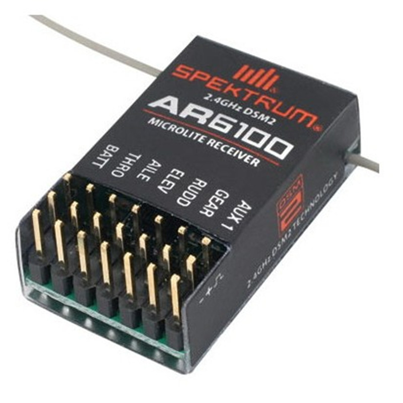 AR6100 DSM2 6CH 2.4GHz レシーバー S - Rc Helicopter Battery のレビューと価格